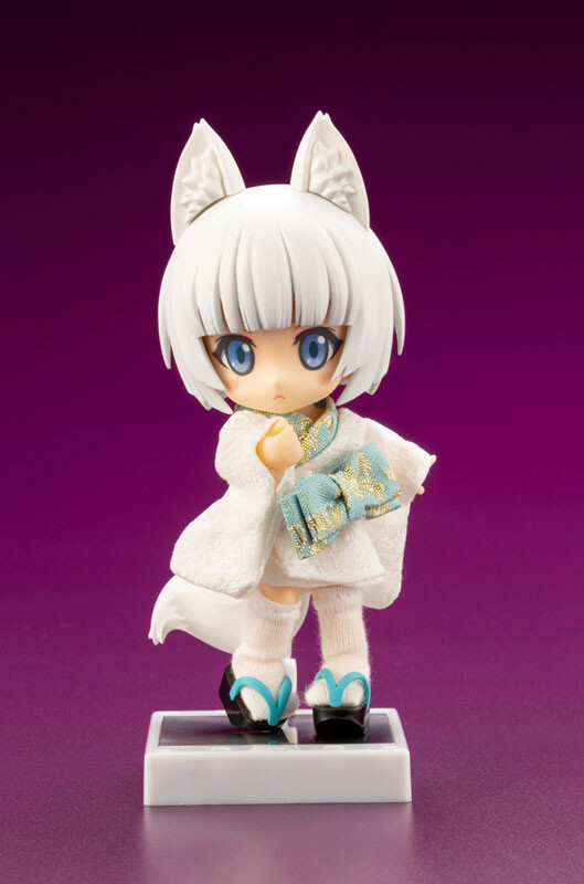 Shiro Kitsune Posable Figure - Cu-poche Friends