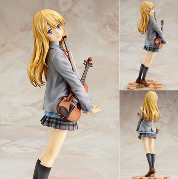 Your Lie in April Miyazono Kaori 1/7 Scale Painted PVC Action Figure / Твоя апрельская ложь аниме фигурка