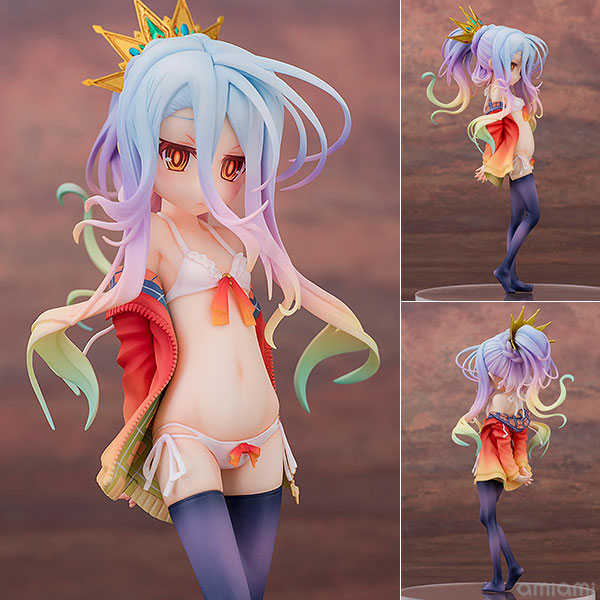 No Game No Life. Shiro: Swimsuit style 1/7 Complete Figure / Нет игры, нет жизни аниме фигурка