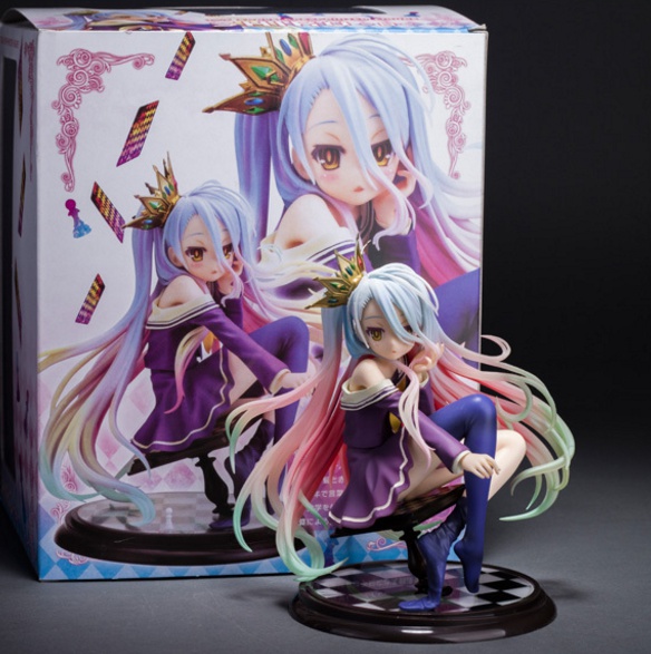 No Game No Life Shiro 1/7 Scale Boxed PVC / аниме фигурка Сиро