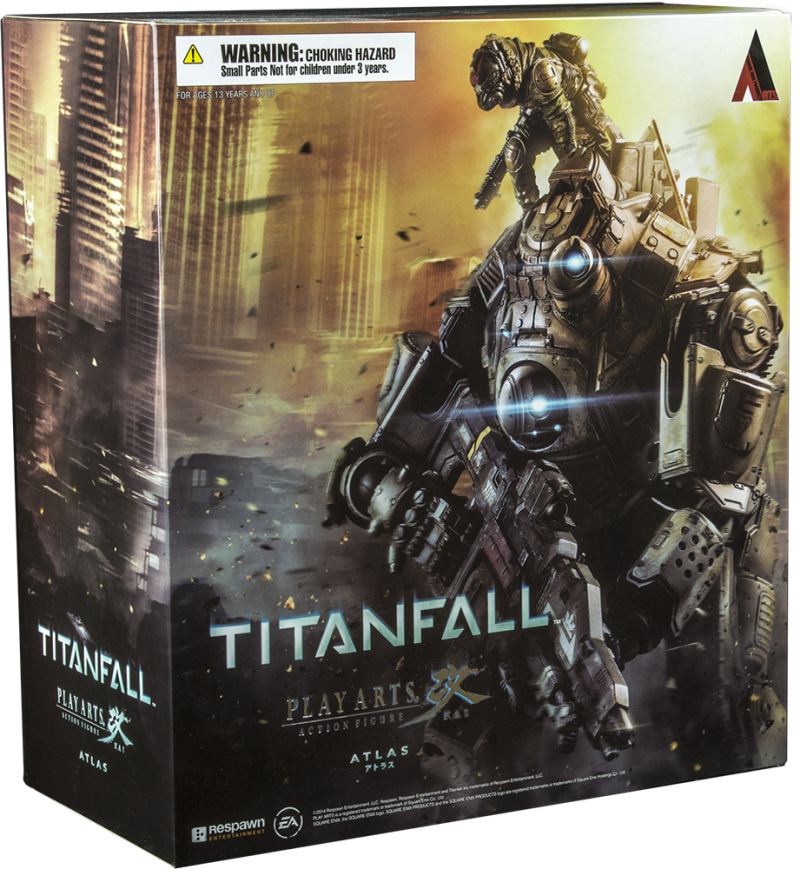 Play Arts Titanfall Kai Atlas Figure / Titanfall фигурка