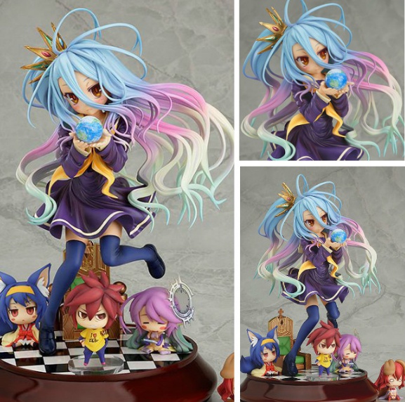 No Game No Life Shiro 1/7 Complete Figure / аниме фигурка Сиро