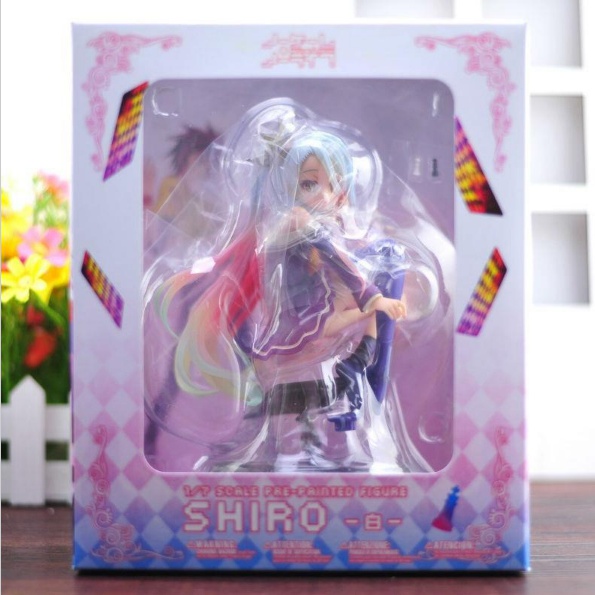 No Game No Life Shiro 1/7 Scale Boxed PVC / аниме фигурка Сиро