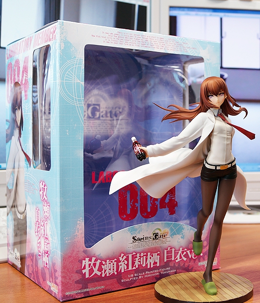 Kurisu Makise White Coat Ver. 1/8 Complete Figure Steins;Gate