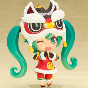 Nendoroid 654. Hatsune Miku: Lion Dance Ver. / Вокалоид аниме фигурка Мику Хацунэ