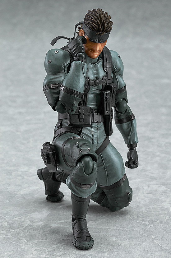 Figma 243. Solid Snake: MGS2 ver. Metal Gear Solid / Metal Gear Solid фигурка Солида Снейка