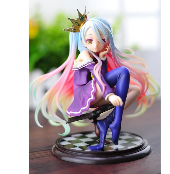 No Game No Life Shiro 1/7 Scale Boxed PVC / аниме фигурка Сиро