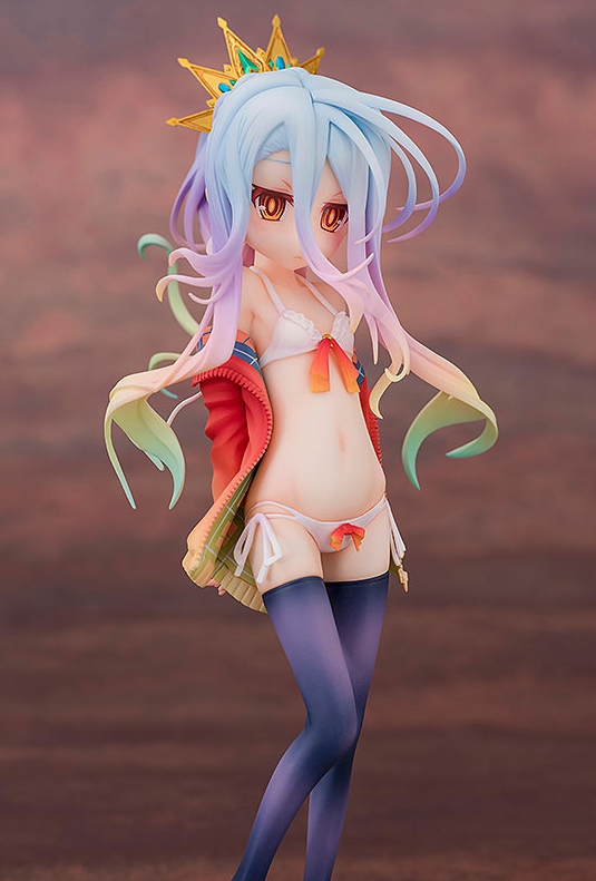 No Game No Life. Shiro: Swimsuit style 1/7 Complete Figure / Нет игры, нет жизни аниме фигурка