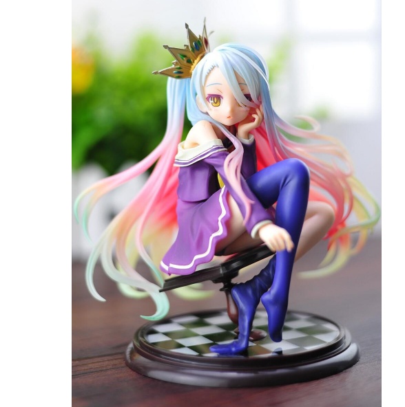 No Game No Life Shiro 1/7 Scale Boxed PVC / аниме фигурка Сиро
