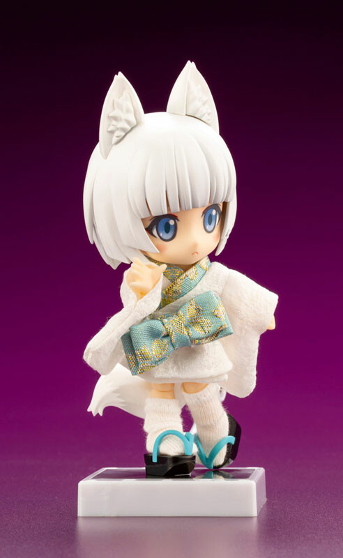 Shiro Kitsune Posable Figure - Cu-poche Friends