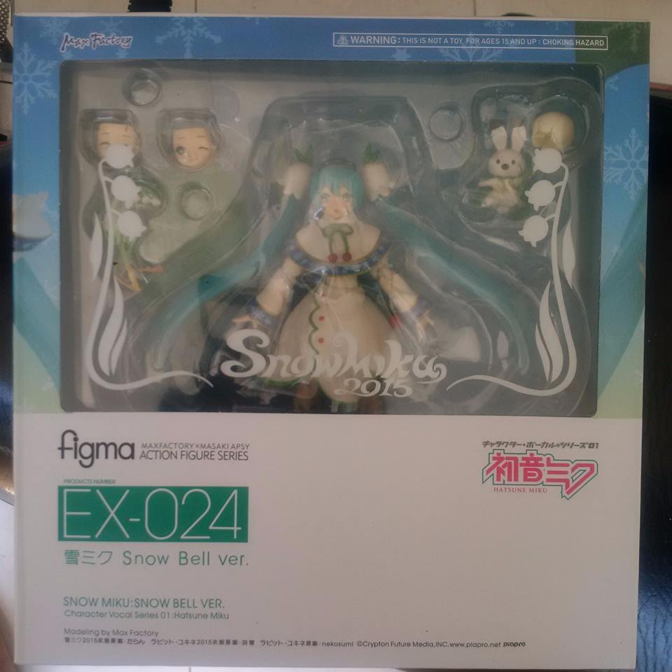 Figma EX-024. Snow Miku: Snow Bell ver.
