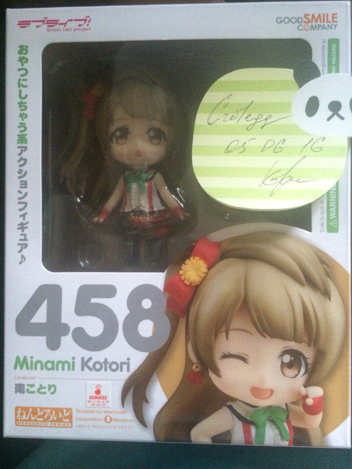 Nendoroid 458. Kotori Minami / Котори Минами аниме фигурка - LoveLive!