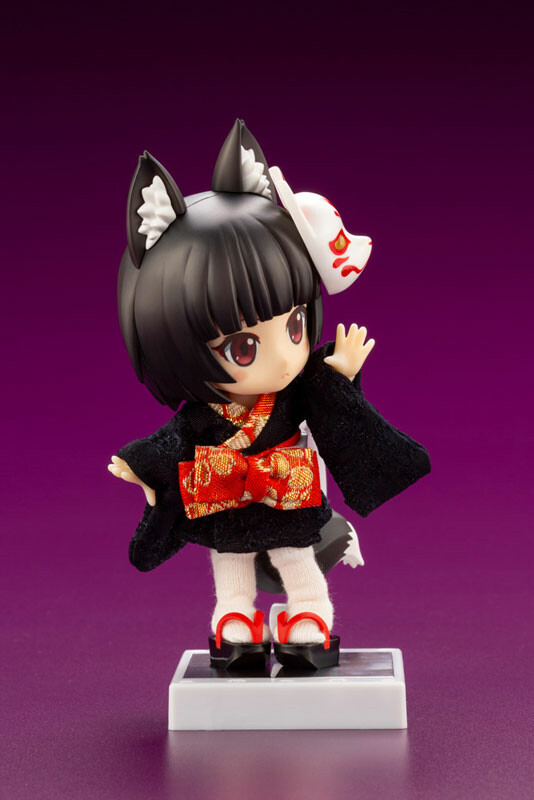 Kuro Kitsune Posable - Cu-poche Friends