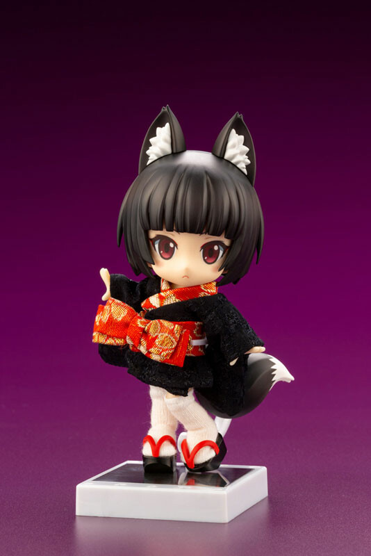 Kuro Kitsune Posable - Cu-poche Friends