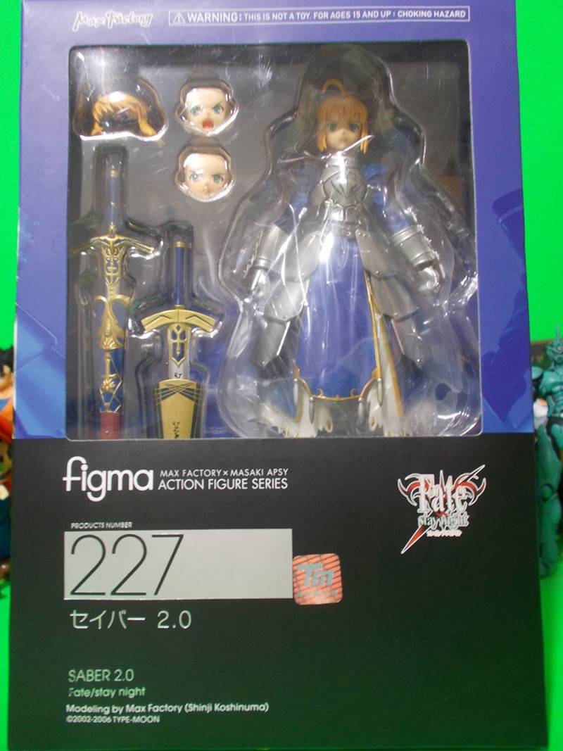 Figma 227. Saber 2.0 / Сэйбер аниме фигурка