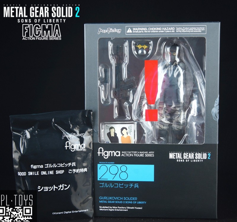 Figma 298. Gurlukovich Solider Metal Gear Solid / Metal Gear Solid фигурка солдата