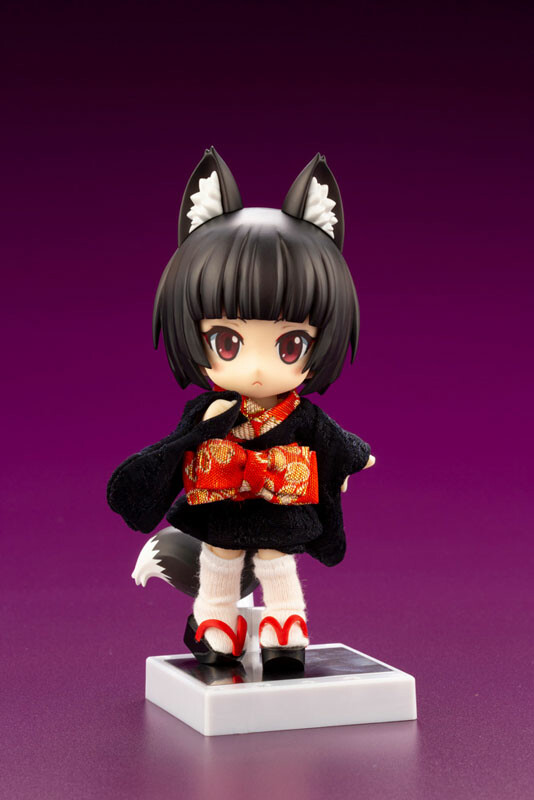 Kuro Kitsune Posable - Cu-poche Friends