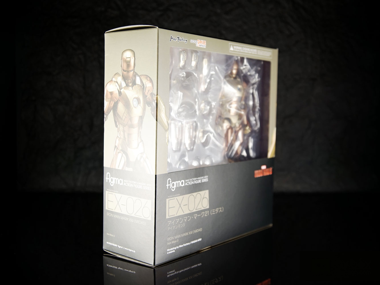 Figma EX-026. Iron Man Mark XXI (Midas) / Железный человек фигурка Марк 21