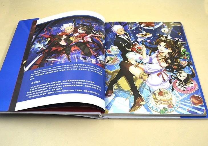 Fate Stay Night - ArtBook Unlimited Blue
