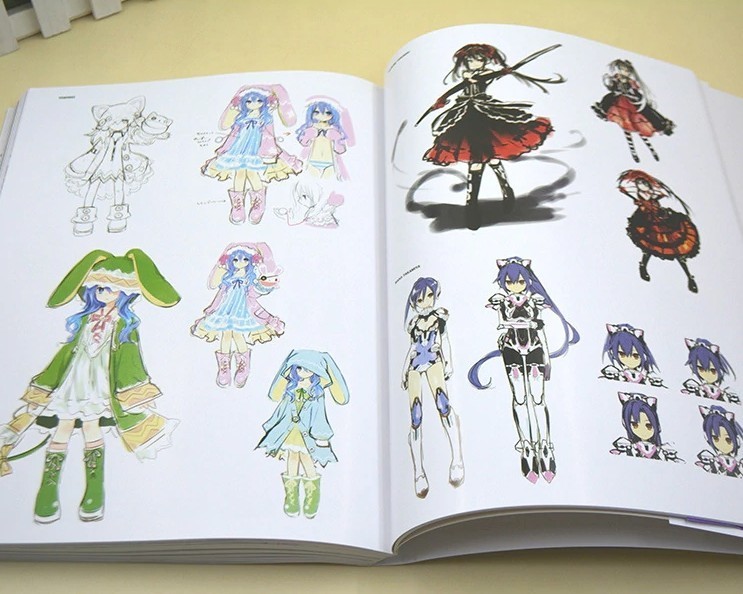 Date A Live - ArtBook Various artworks