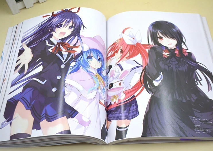 Date A Live - ArtBook Various artworks