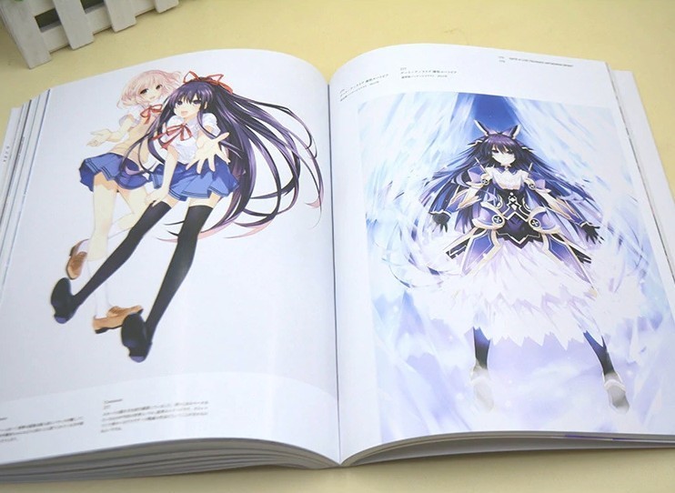 Date A Live - ArtBook Various artworks