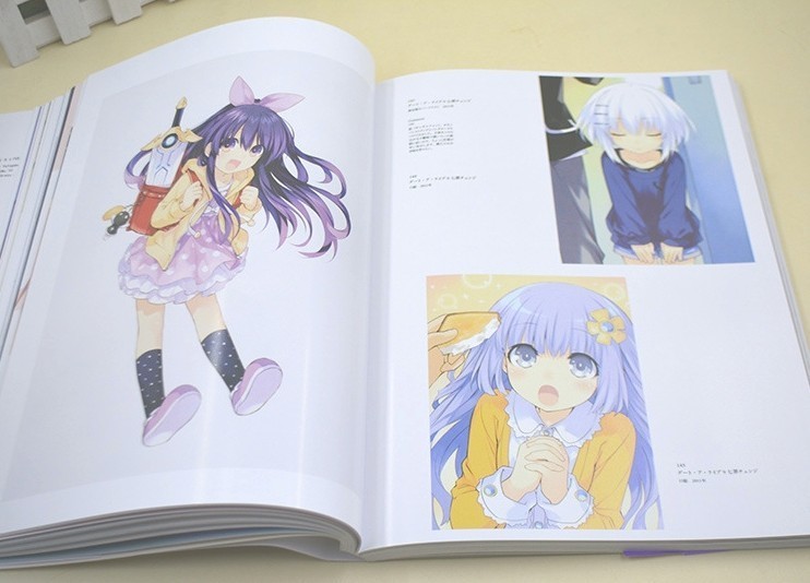 Date A Live - ArtBook Various artworks