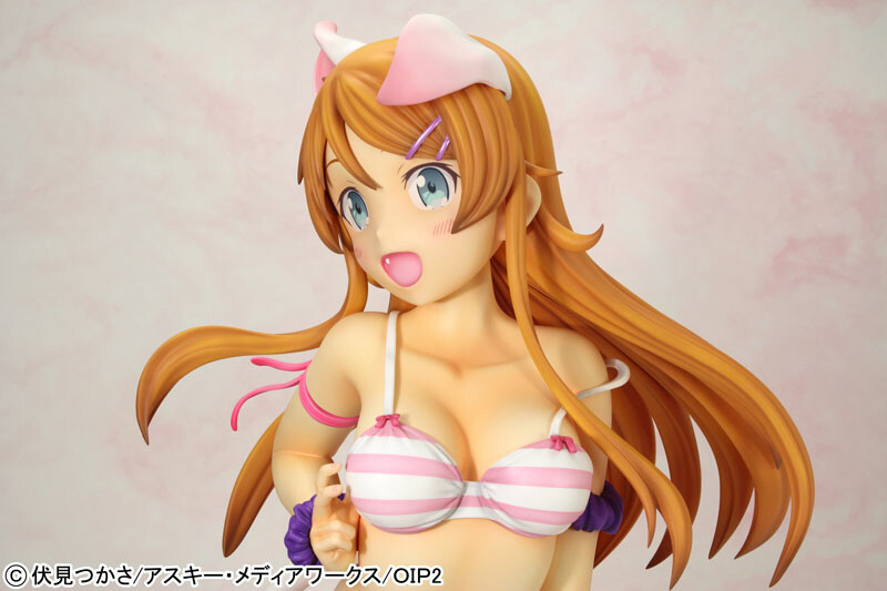 Kirino Kousaka - Nekomimi Swimsuit ver. Soft Bust Edition 1/2.5