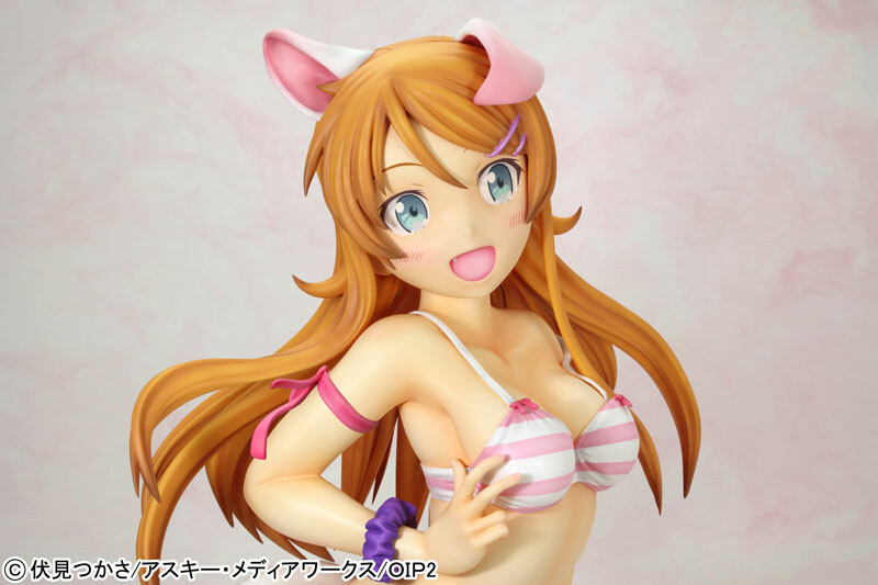 Kirino Kousaka - Nekomimi Swimsuit ver. Soft Bust Edition 1/2.5