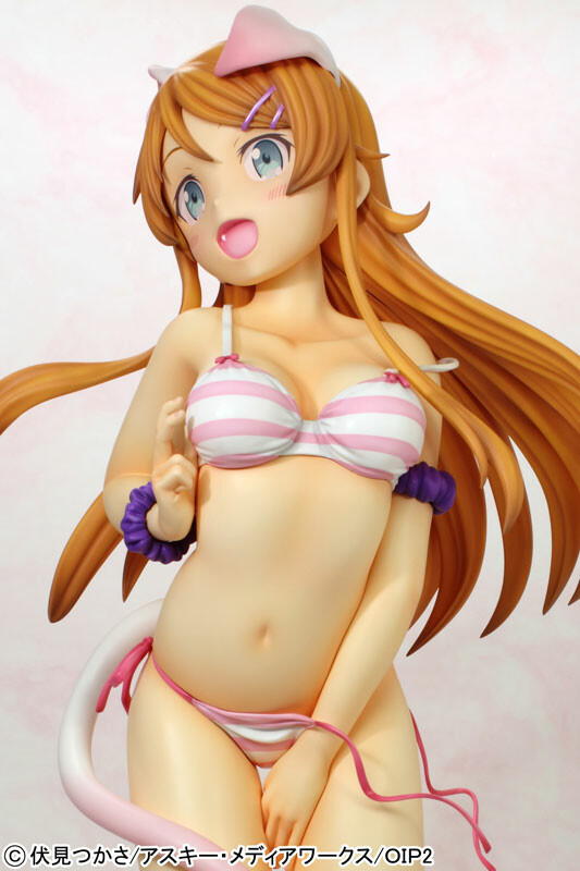 Kirino Kousaka - Nekomimi Swimsuit ver. Soft Bust Edition 1/2.5