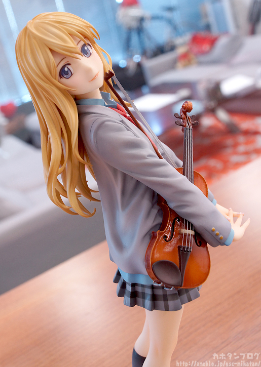 Your Lie in April Miyazono Kaori 1/7 Scale Painted PVC Action Figure / Твоя апрельская ложь аниме фигурка