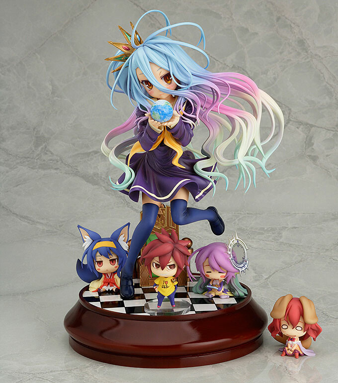 No Game No Life Shiro 1/7 Complete Figure / аниме фигурка Сиро